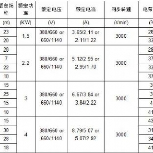 不锈钢潜水电泵