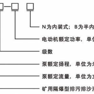 90kw矿用隔爆型排污排沙潜水电泵